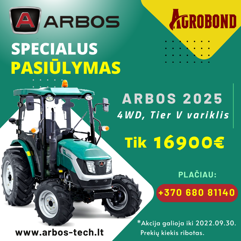 ARBOS 2025 offer