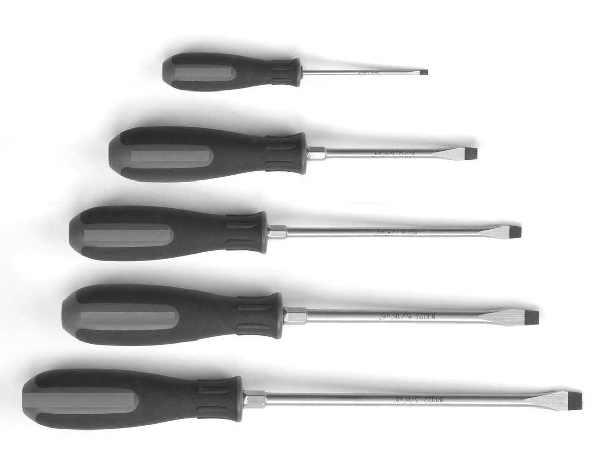 Slotted screwdrivers
