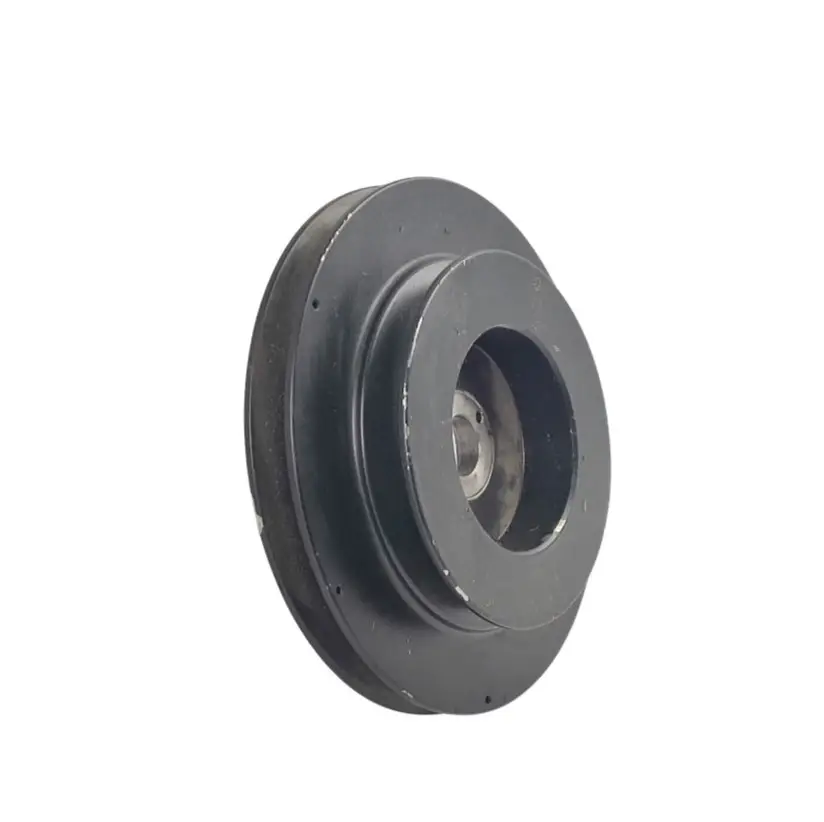 Front axle pulley