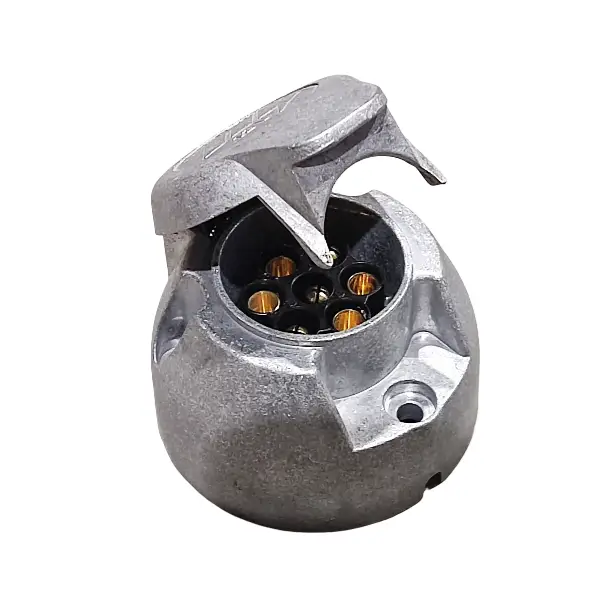 Socket for trailer 12V metal.
