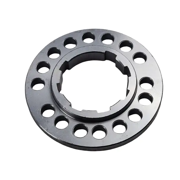 Pump gear flange