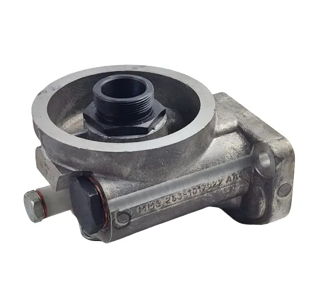 Oil filter housing