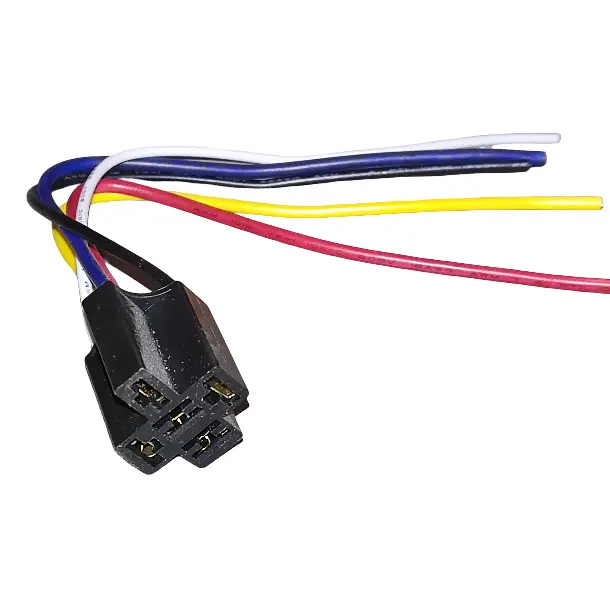 Relay socket with cables