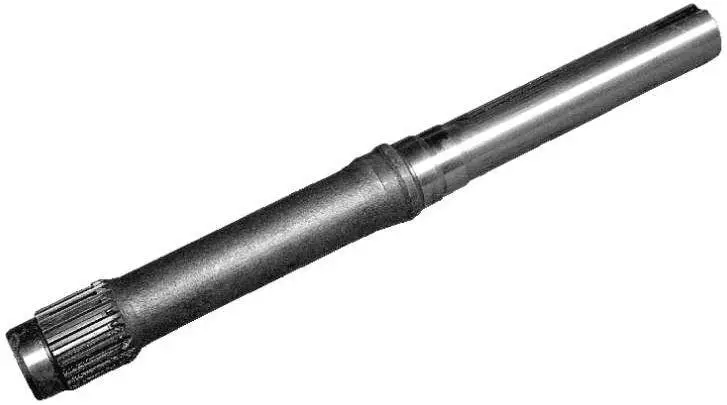 Rear semi-axle