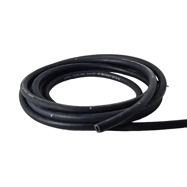 Fuel hose 6.3x13.3x20 black (measured)