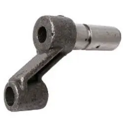 Pin with lever