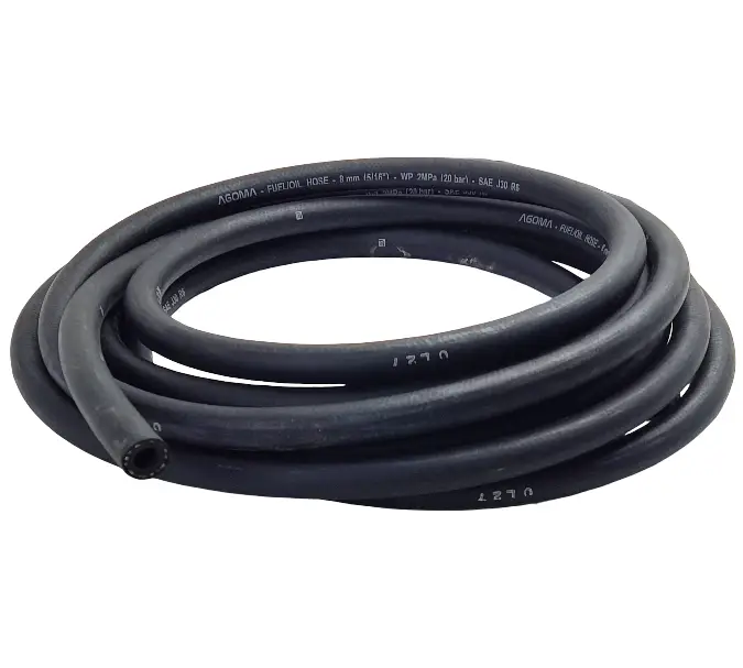 Fuel hose 8x15x20 black (measured)