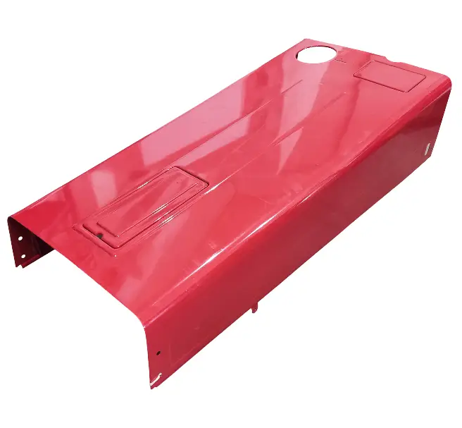 Bonnet metal.