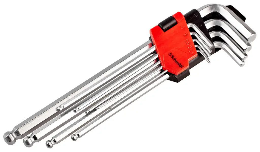 Inner Hexagon Key Wrench Set / L Wrench Set (9 PCS)