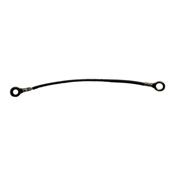 Rear window limiting cable