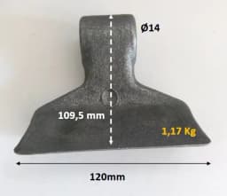 Hammer RM8/M40 (1.17 kg, ⌀14, 40x120x109.5) (TFZ,LFG,TRV,RFG,TCK,TMC,TMH)