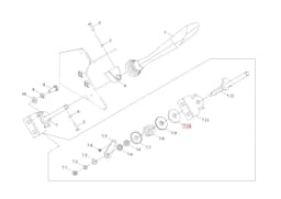 Hand brake friction disc
