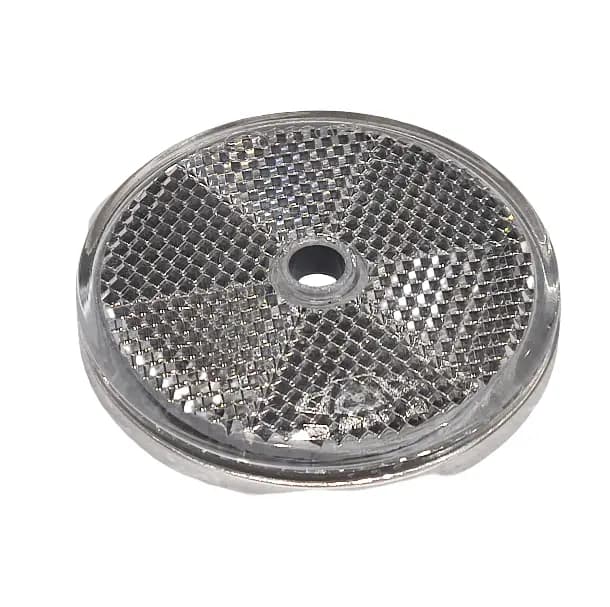 Reflector round white (with hole) 60 mm