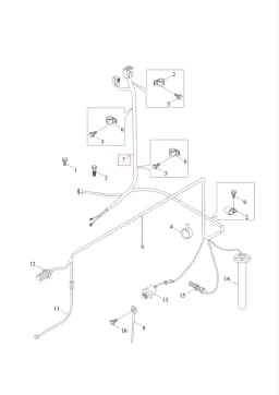 Lamp harness assembly