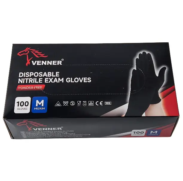 Nitrile gloves, 100 pcs. (size - M)
