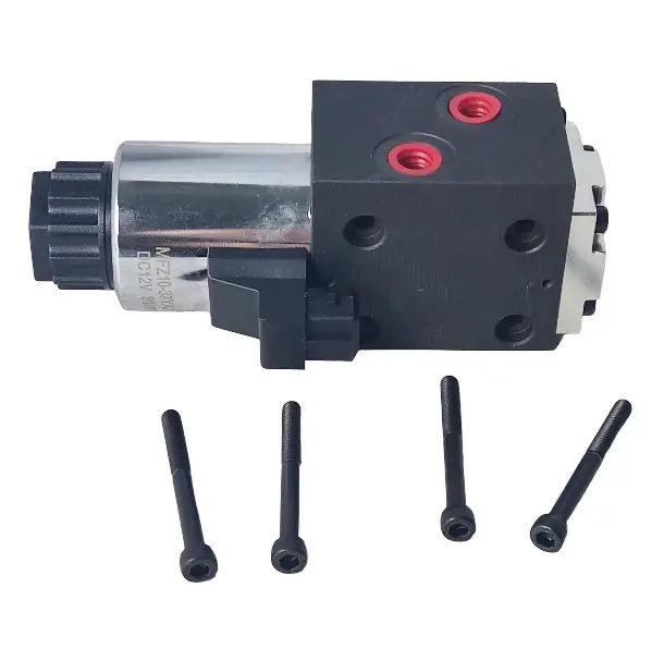 Hydraulic distributor, with 2 lubrication points