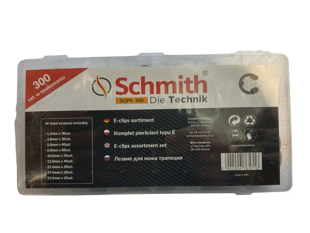 Set of retaining rings 300 pcs.