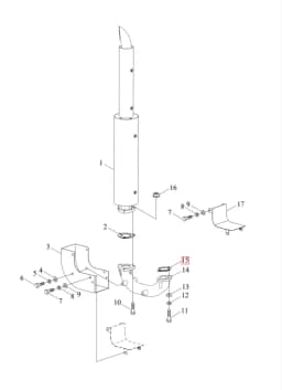 Exhaust manifold gasket metal.