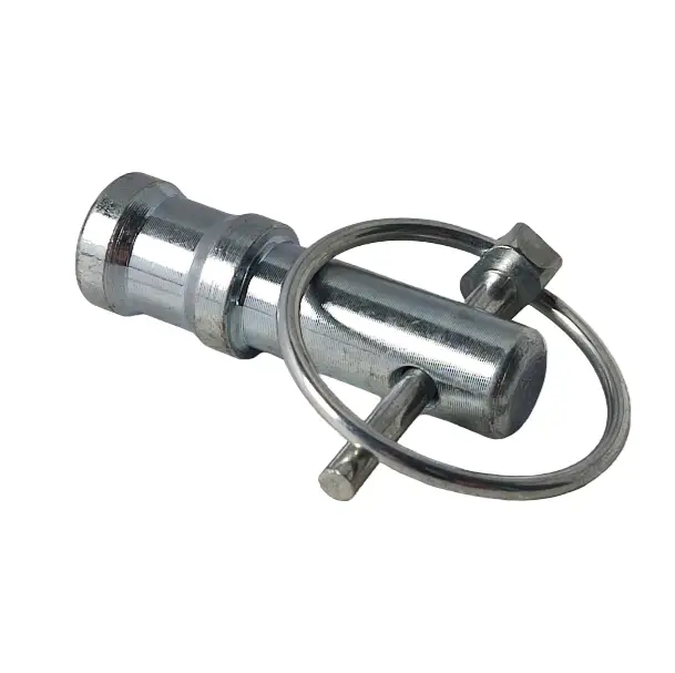 Press wheel plate fixing pin