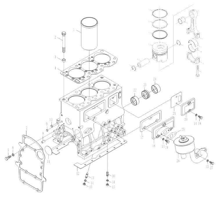 CYLINDER BLOCK
