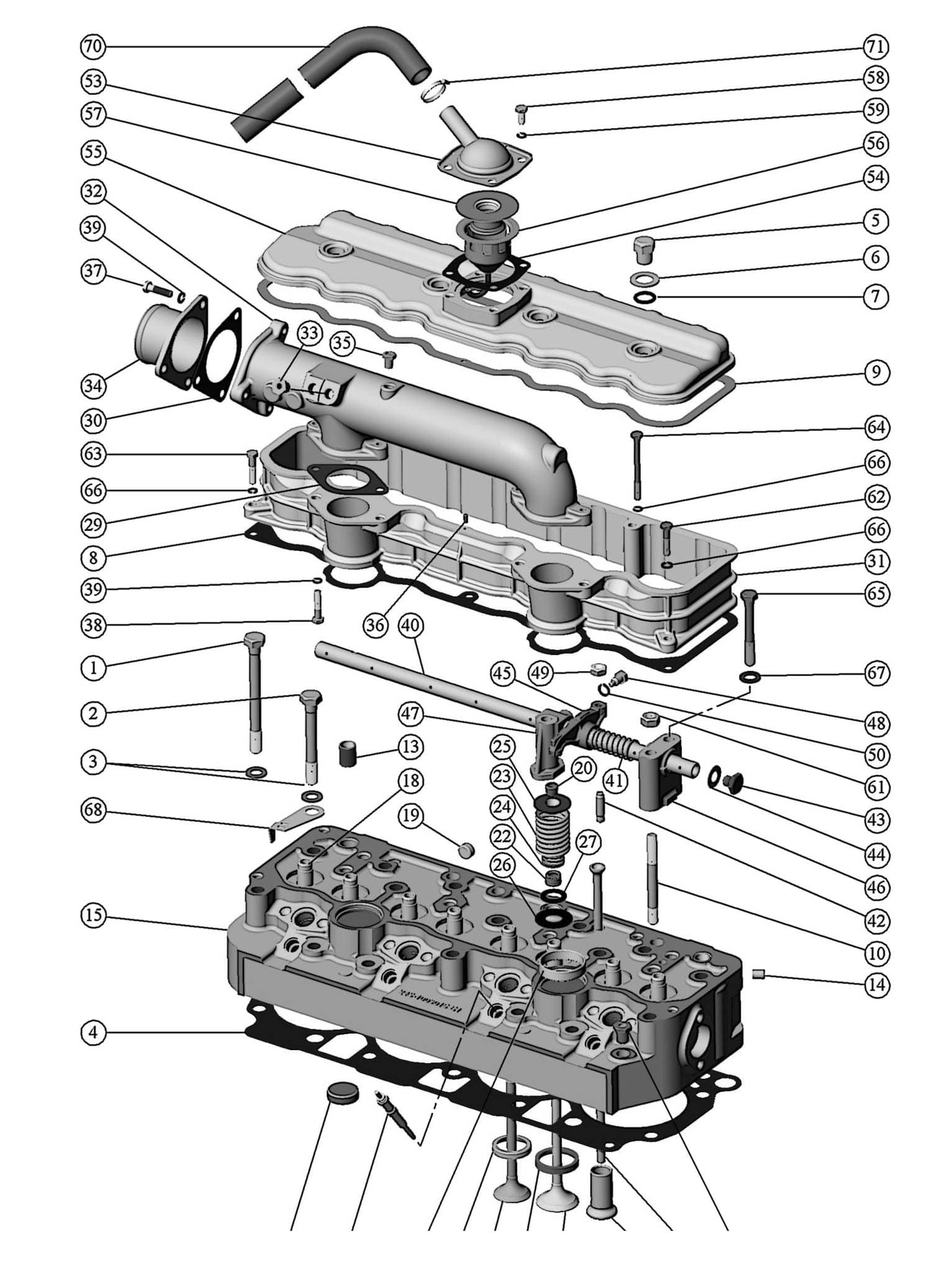 Головка цилиндров ЕВРО-2