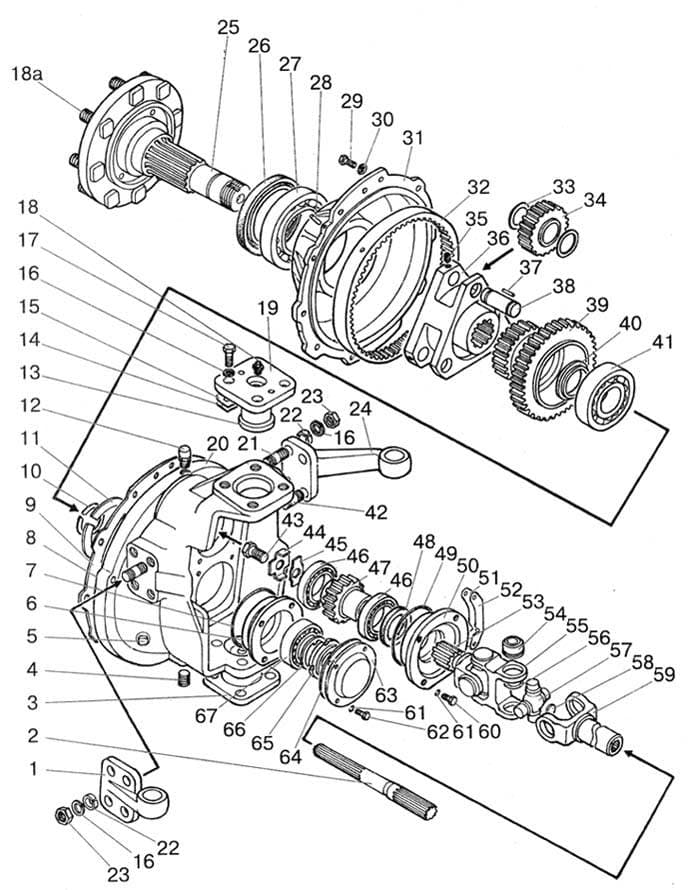 Reducing gear