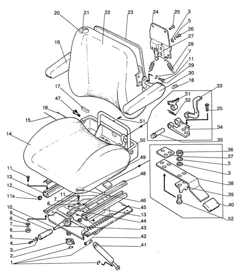 Operator's seat