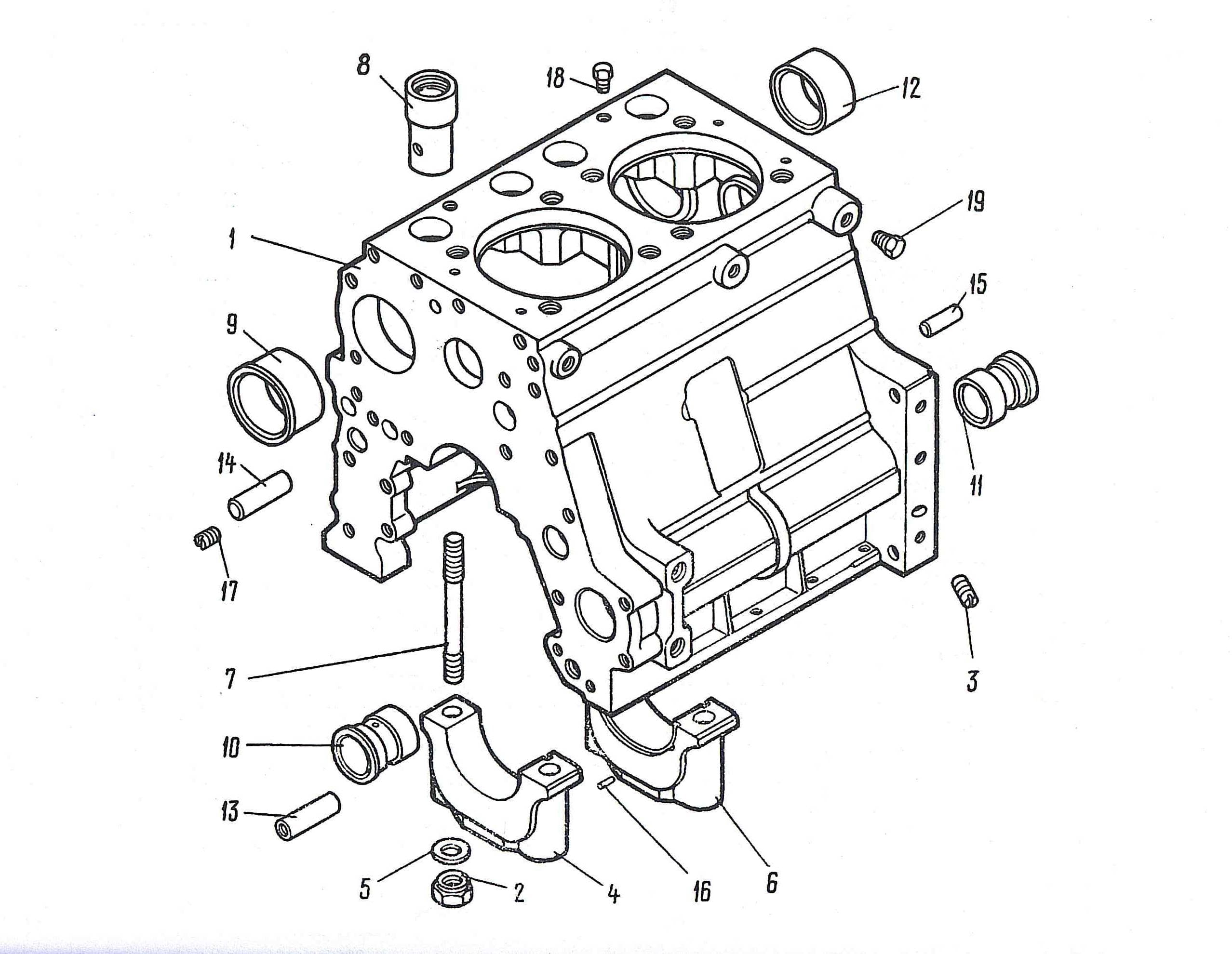 CYLINDER BLOCK HOUSING