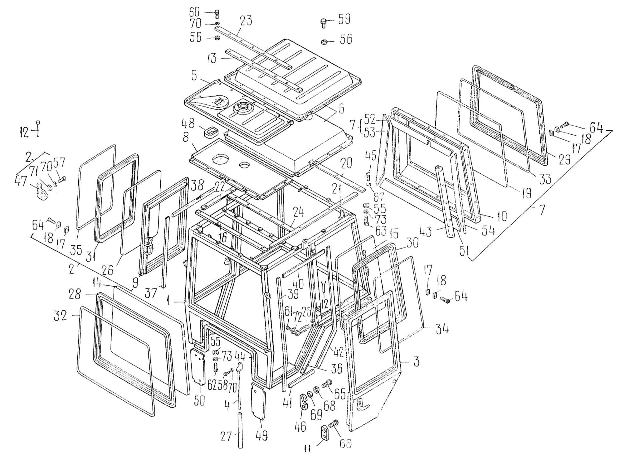 CABIN PARTS