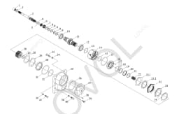 O-ring 45.0x2.65 mm FKM