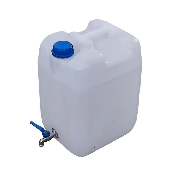 Kanistras plastikinis 20 l su kraneliu Plastic canister 20 l with tap