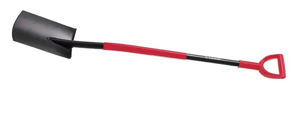 Kastuvas metalinis U formos Shovel