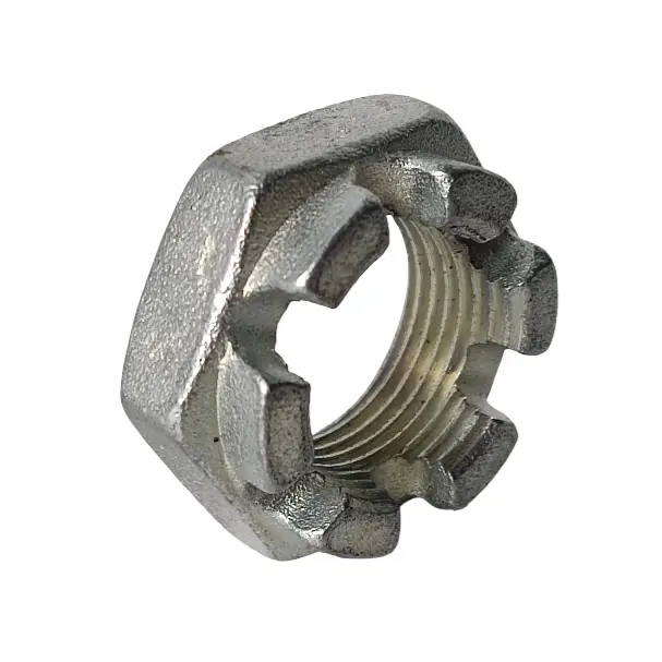 Crown nut M20x1.5-17H-Zn Crown nut M20x1.5-17H-Zn