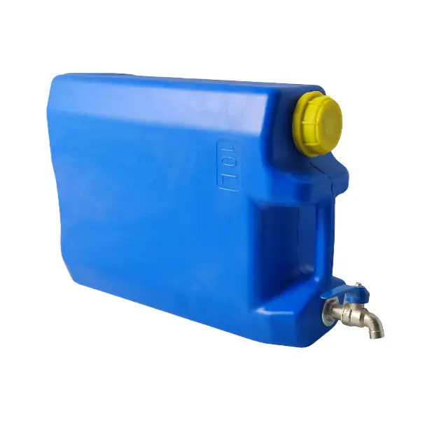 Kanistras plastikinis 10 l su kraneliu Plastic canister 10 l with tap