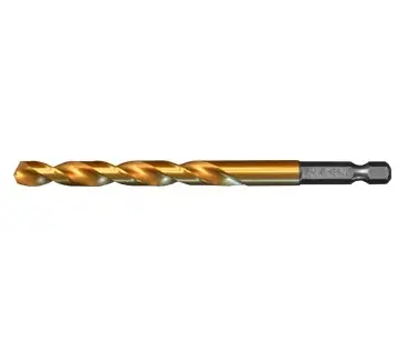 Grąžtas metalui D 8.00*116 šešiakampis HSSCo Drill for metal D 8.00*116 Hex Shank HSSCo