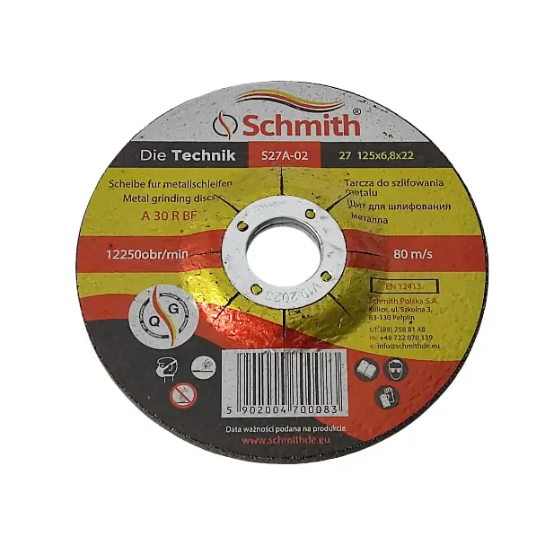 Šlifavimo diskas 125x6.8 mm Sanding disk