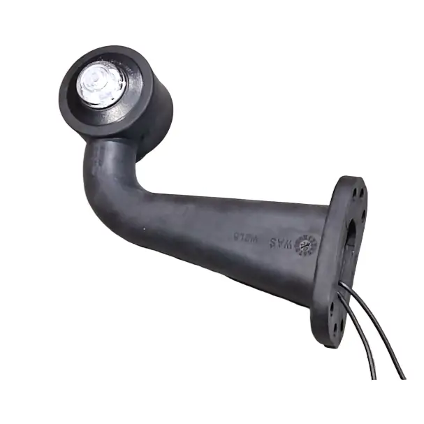LED žibintas šoninis (gabarito), lenktas, ilgas kair. LED side light (marker), curved, long, L-h