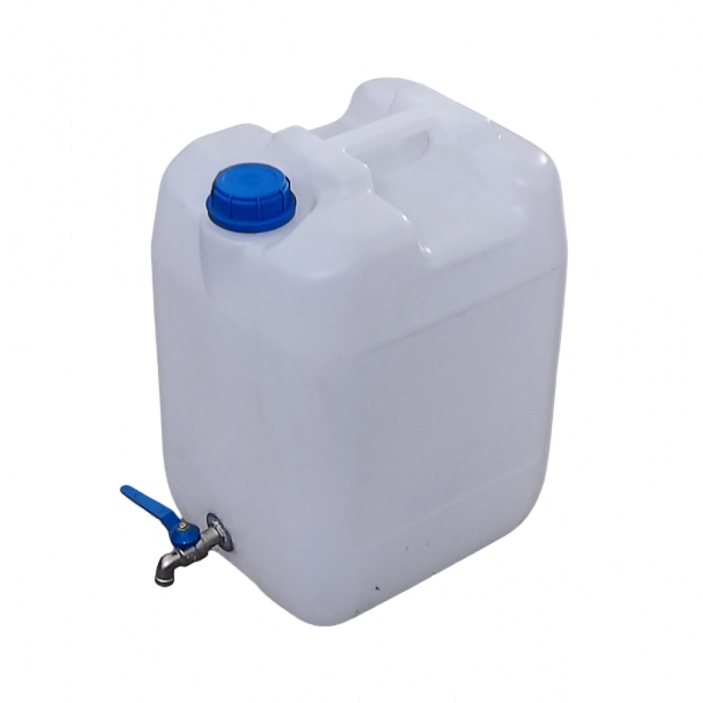 Kanistras plastikinis 20 l su kraneliu
