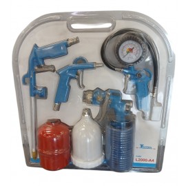 Compressor tool kit for painting
