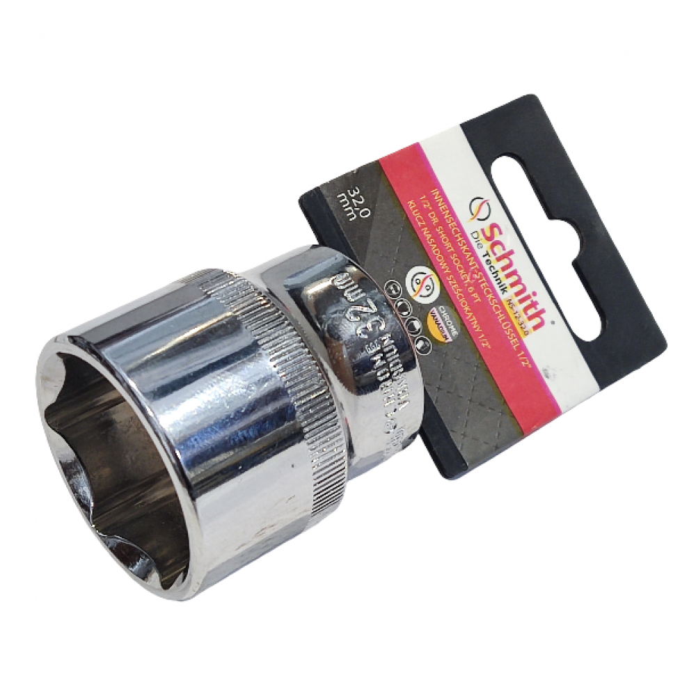 Galvutė veržliarakčio šešiakampė 32 mm ½"