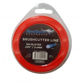Trimmer line 2.4 mm / 15 m (round)