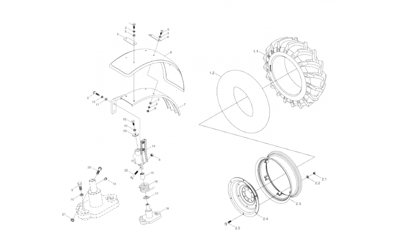 WHEELS AND FENDERS