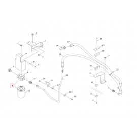 Гидравлический фильтр в сборе