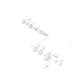 PTO shaft seal 40x60x8