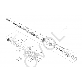 O-ring 58.4x2.62 mm FKM