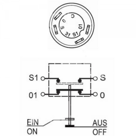 Hydraulic linkage switch (lift and lower) (4 cont.)