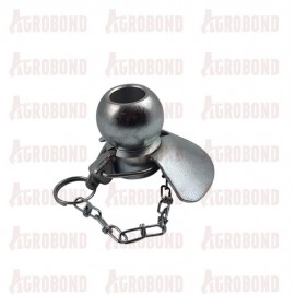 Link ball with pin 56x28.4x69 mm