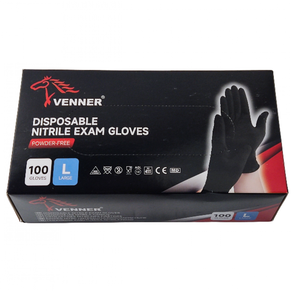 Nitrile gloves, 100 pcs. (size - L)