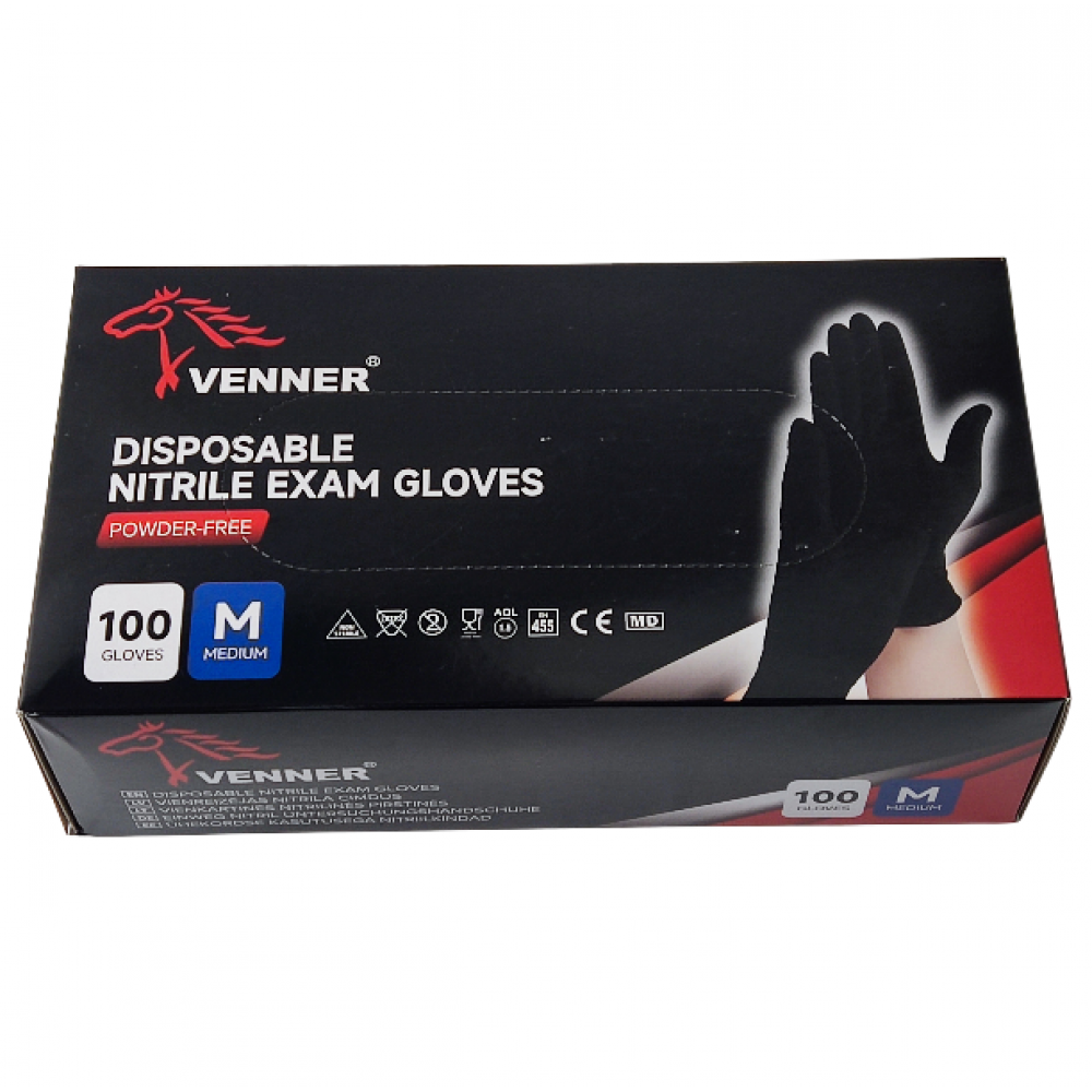 Перчатки нитриловые, 100 шт. (размер - M)