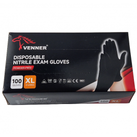 Pirštinės nitrilo, 100 vnt. (dydis - XL)